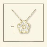 gold diamond necklace