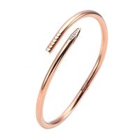 rose gold with stone