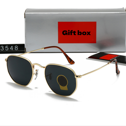 Luxury designer sunglasses rb sunglasses Hexagonal metal sunglasses Top quality gafas 3548 3447 luxury UV400 Eyewear Classiceyeglasses for men and women 51mm - myaceshop