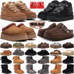 Designer With Box uggswoman boots uggsman ugglowmel uggtasman ugggoldenstar goldenstar evelina clogs slippers mens womens sneakers tasman lowmels tazz Shoes - myaceshop
