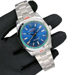 U1 Rolex Milgauss 116400 40MM Automatic Stainless Steel Watch Bezel Men's Watch Sapphire Glass Case New - myaceshop