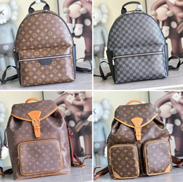 Designer bag Classic Monogram Print Sling Bag, Men's Luxury Chest Bag with Leather Trim, Casual Crossbody Backpack for Daily Commute Free Shoulder bag aa