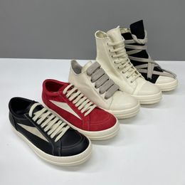 Large Size EU48 Free Shipping Designer Casual Shoes Designer Boots Men Women High Top Sneaker Canvas Casual Shoes Leather Suede Thick Rope Walking Shoes 1124 - myaceshop