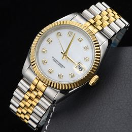 ZDR Couples Watches 28/31/36/41MM Size Stainless steel strap Japanese Quartz movement Wristwatches Super Luminous Women Men Watch Gifts