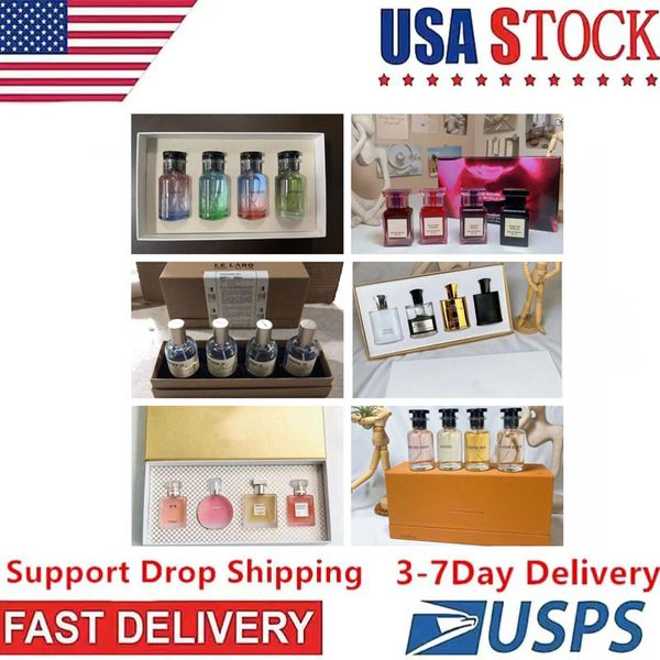 Desiner 4*30ml Perfume Set Fragrance 20 kinds 30ml 4pcs Kits Imagination Pacific Chill Parfum spray Long lasting Man Women gift box Cologne US Stock 3-7 Days Delivery - Health & Beauty - myaceshop