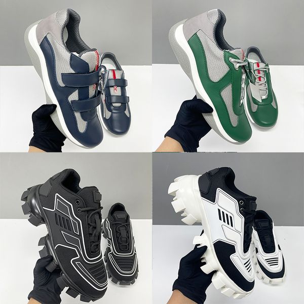10A Cup Sneakers Designer Casual Shoes Genuine Leather Mens Sneaker EU47 Sport Shoes Outdoor Trainers Running Shoes Men Cloudbust Thunder Chunky Sneakers 447 - Fashion Collection - myaceshop