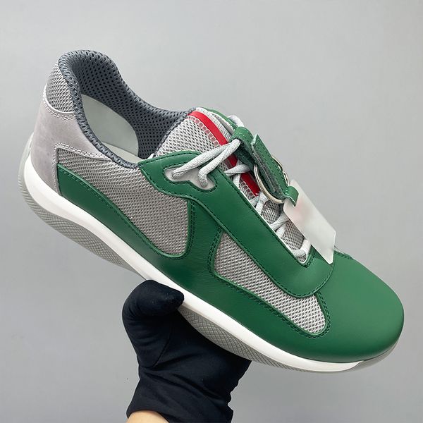 Genuine Leather Mens Cup Sneakers EU47 Designer Shoes Luxury Casual Sneaker Mans Sport Shoes Outdoor Trainers Running Shoes 447 - Shoes & Accessories - myaceshop
