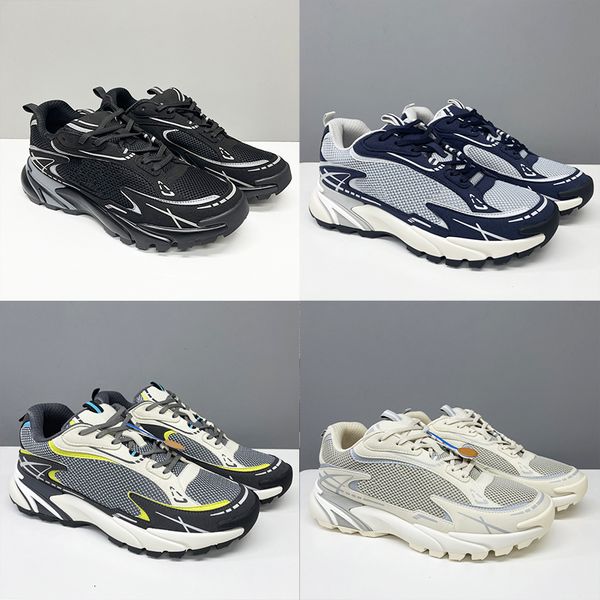 High Quality Men Designer Runner Tatic Sneaker Luxury 2.0 Leather Running Shoes Dynamic Print Mesh Trainers Lightweight Running Hiking Shoes 1098 - Shoes & Accessories - myaceshop