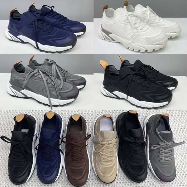 Designer Men Knit Runners Tatic Platform Sneakers Mesh Leather Breathable Trainers Outdoor Hiking Casual Men Walking Running Sports Shoes High Quality 892 - Shoes & Accessories - myaceshop