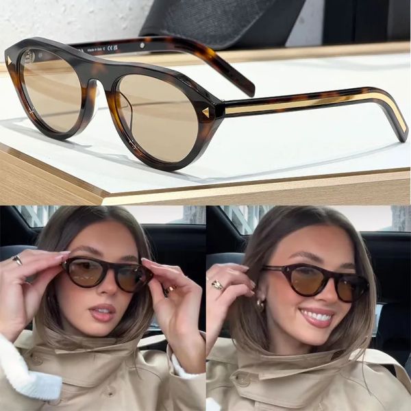 Sunglases Designer Women Beach Trendy Classic Square Metal Legs Letter Design Cat Eye Top Quality Eyeglasses Oval Luxury Monogram Sunglasses PR B15S 12A - Fashion Collection - myaceshop