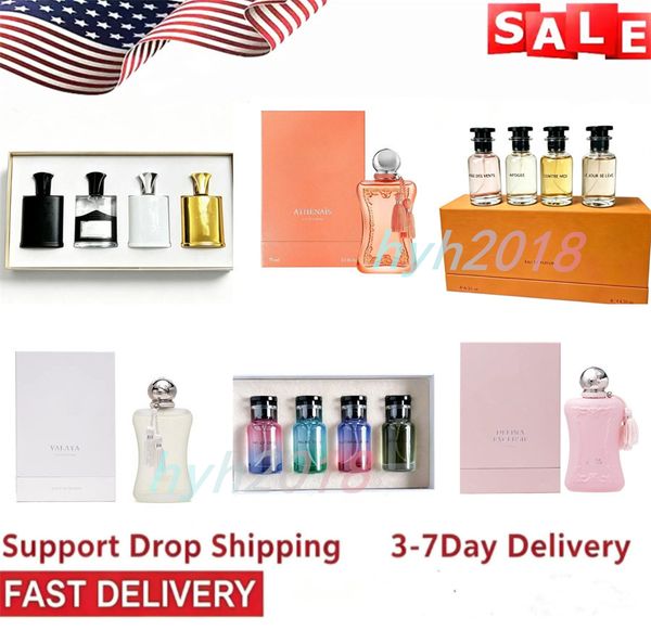 Perfume set Series 3pcs 4pcs 6pcs perfume multiple sets gift box lasting fragrance men women Cologne Perfume Gift Set - Health & Beauty - myaceshop