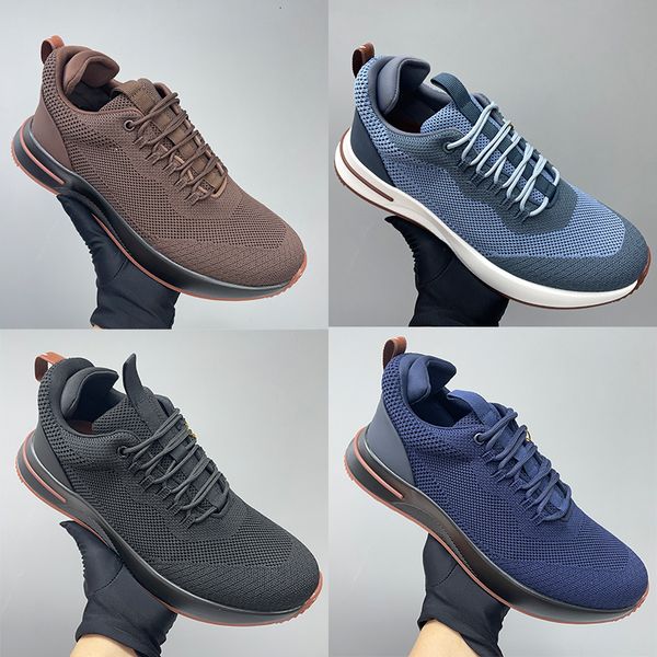 10A Men Luxury Knit Trainers 2026 Week End Walk Sneakers Mens Designer Storm System Technical Mesh Lace Up Cushion Sole Sport Shoes 1168 - Shoes & Accessories - myaceshop