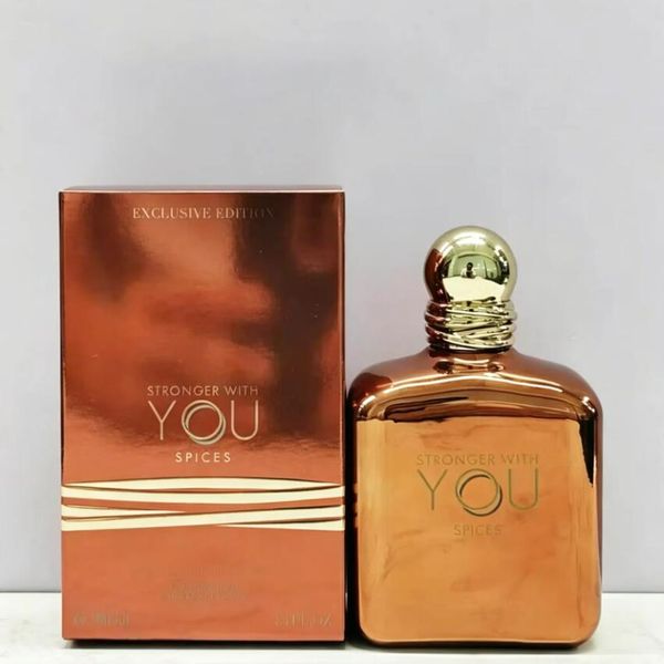 90ml Spices Power Of You Perfume 100ml Stronger With You Spices Freeze Absolutely Intense Eau De Parfum Man Cologne Spray High Quality - Health & Beauty - myaceshop
