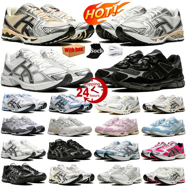 Designer Running Shoes Gels Nyc Mens Womens Cream Solar Power Pure Sier Outdoor Sneakers Sports Athleisure Trainers Fashion Daily Outfit With Box 36-47 - Shoes & Accessories - myaceshop