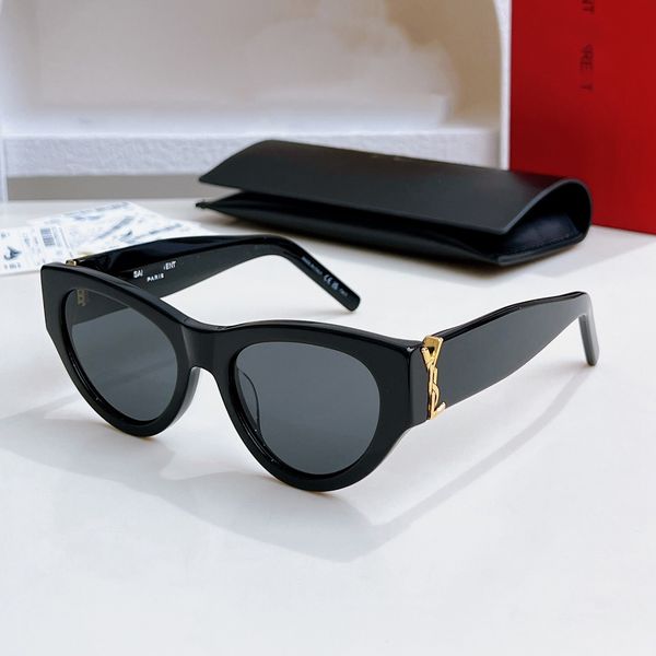designer sunglasses M94 Luxury For Womens Mens Fashion Oval frame Metal Goggles Designer Sunglasses Protect eyes Anti-UV400 gift - Fashion Collection - myaceshop