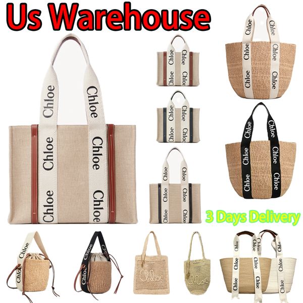 Tote Bag Designer Bag Beach Bag Large Capacity Bag Summer Woven Fabric Bag Linen Canvas Shoulder Bag Luxury Women's Handbag Beige Woody Printed Bag Handwoven Straw Bag - Bags, Luggage & Accessories - myaceshop