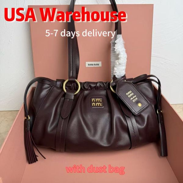 12A High-quality Designer bag Joie Nappa handbag Wander shoulder bag women's leather crossbody bag retro motorcycle bag Arcadia Matelasse sheepskin bowling bag tote - Bags, Luggage & Accessories - myaceshop