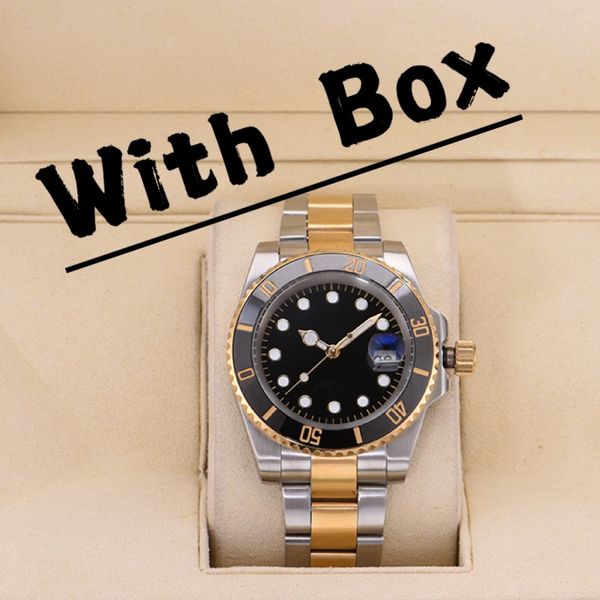 U1 Luxury Mens/Womens Watches Automatic Mechanical 40mm Watch 904L Stainless Steel Blue Black Ceramic Sapphire glass luminous WristWatches montre de luxe - Watches - myaceshop