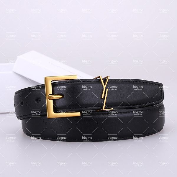 Belt Designer Belt Quiet Belts for Women Men Belt Genuine Leather 2.5 C M Width High-quality Multiple Styles with Box No Box Optional - Fashion Accessories - myaceshop
