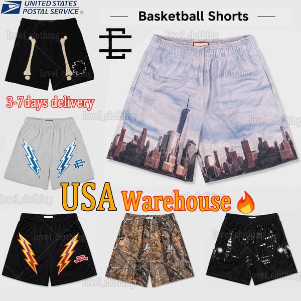erics emanels shorts Mens Swim Ees Shorts Designer Fashion Basketball Gym Jogger Beach Pants High Quality Summer Board Trunks Mesh Lining Casual Sport Running Short - Apparel - myaceshop