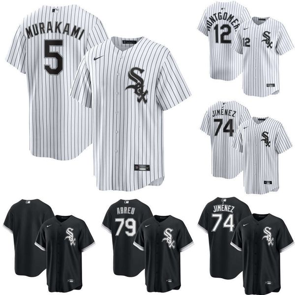 Men's Chicago White Sox Munetaka Murakami White Home Replica Jersey