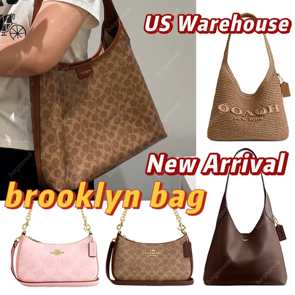 12A New styles brooklyn bag 28 teri shoulder bag city tote bag beach bag rowan luxury crossbody bag for women Designer Bags 2026 Trends straw bag halloween sac - Bags, Luggage & Accessories - myaceshop