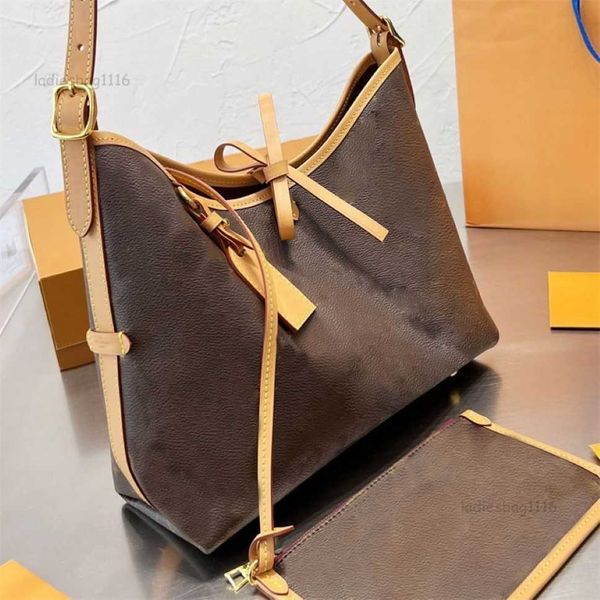 High quality Carryall Shoulder Bags Fashion MM PM Tote Bag Designer Womens Handbags Canvas Leather Vintage Carry All 2 In 1 Hobo With Wallet detachable shoulder strap - Bags, Luggage & Accessories - myaceshop