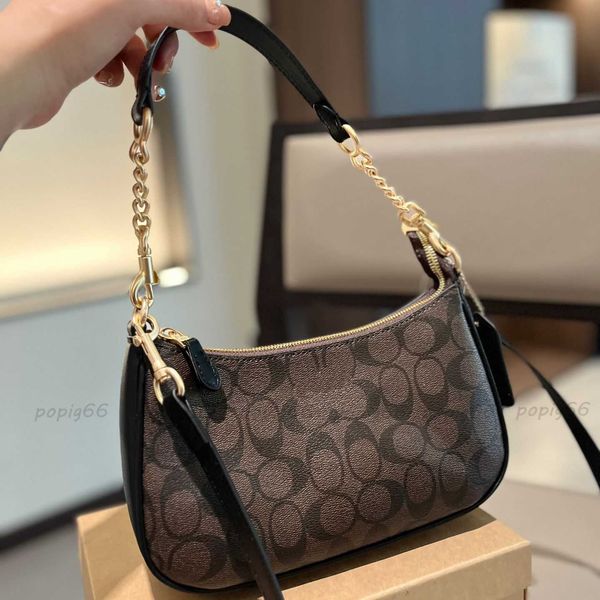 Shoulder Bags Fashion Designer Underarm Small Handbags Women Shoulder Bag Half-moon ladies Baguette Purse Chain Strap Croissant bags Large Capacity Chain Bag - Bags, Luggage & Accessories - myaceshop