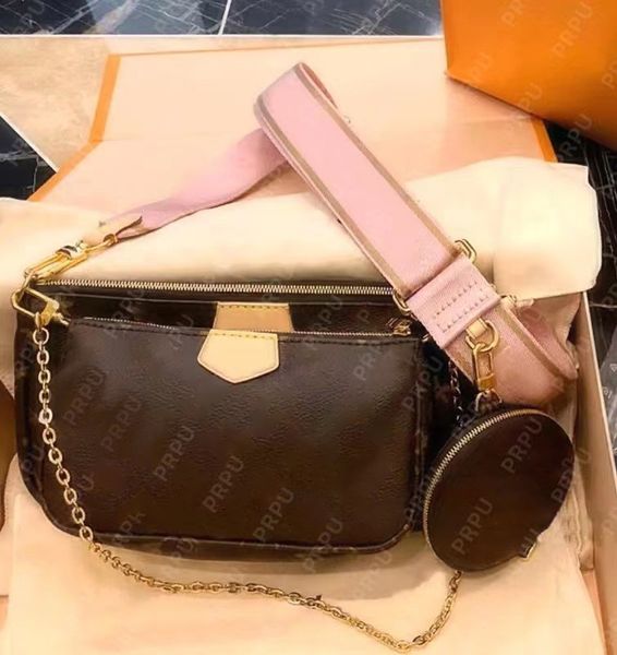 Designer purse women shoulder bags luxury handbag accessories crossbody bag mini Baguette borse coin purse sling bag embossed bag black sac a main dicky0750 PRPU - Bags, Luggage & Accessories - myaceshop