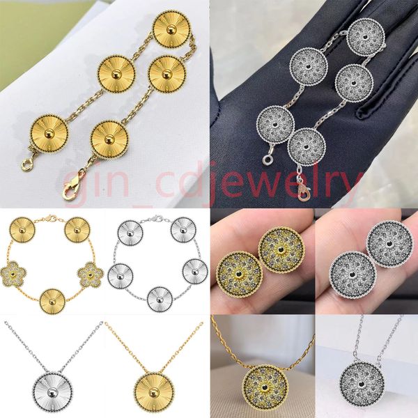Classic Lucky Clover Necklace Bracelet Earrings Womens and Girls Valentine's Day Mother's Day Engagement Jewelry - Jewelry - myaceshop