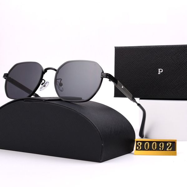 Designer Sunglasses Mens Womens Brand luxury Metal Frame Polarized Classic eyeglasses black vintage summer Outdoor shades eyeglasses with box - Bags, Shoes & Accs - myaceshop