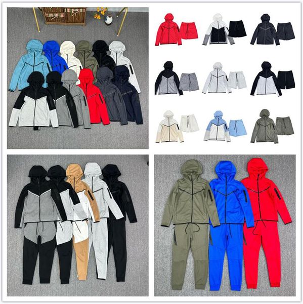 Tech Fleece Mens Womens Hoodies Pants Tracksuits Sports Jackets Space Cotton Trousers Man Tracksuit Bottoms techfleece Man Joggers - Apparel - myaceshop