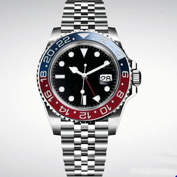 Mens/Womens Watches Automatic Mechanical 40mm Watch 904L Stainless Steel Blue Black Ceramic Sapphire glass luminous WristWatches montre de luxe gifts - Watches - myaceshop