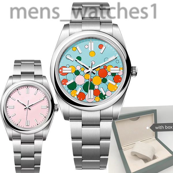couple men's and women's luxury automatic mechanical watch 36mm41mm sapphire stainless steel watches - Watches - myaceshop