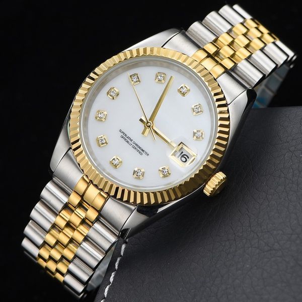 ZDR Couples Watches 28/31/36/41MM Size Stainless steel strap Japanese Quartz movement Wristwatches Super Luminous Women Men Watch Gifts - Watches - myaceshop