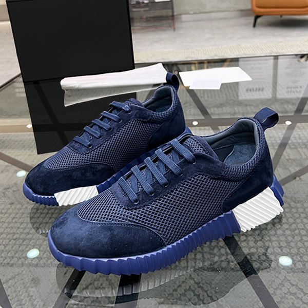 Designer Bouncing Sneakers Luxury Leather Mens Shoes Suede Trainers Fashion Jet Sneaker Breathable Outdoor Sports Casual Shoes 959 - Shoes & Accessories - myaceshop